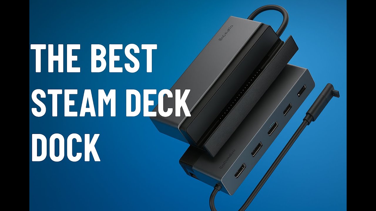 The BEST Steam Deck Dock, PERIOD. BenQ beCreatus GR10