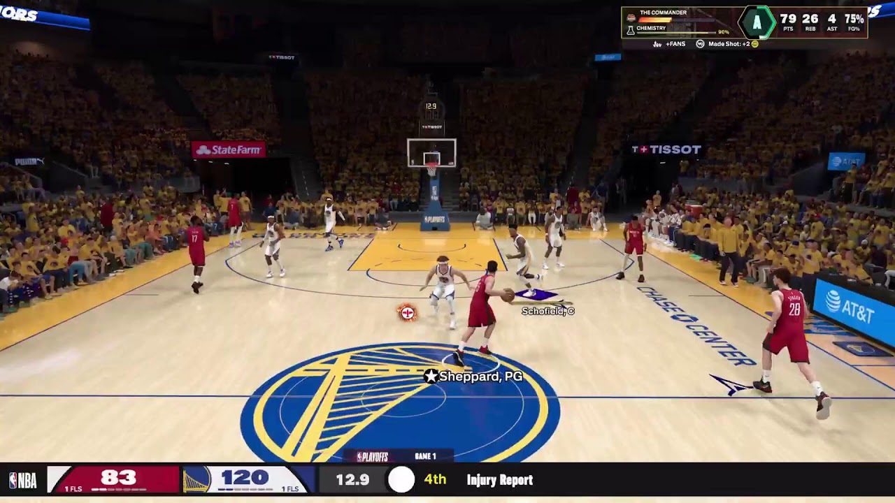🏀 7 ФУТОВ ДОМИНИРОВАНИЯ | Мой центровой в Warriors | NBA 2K26