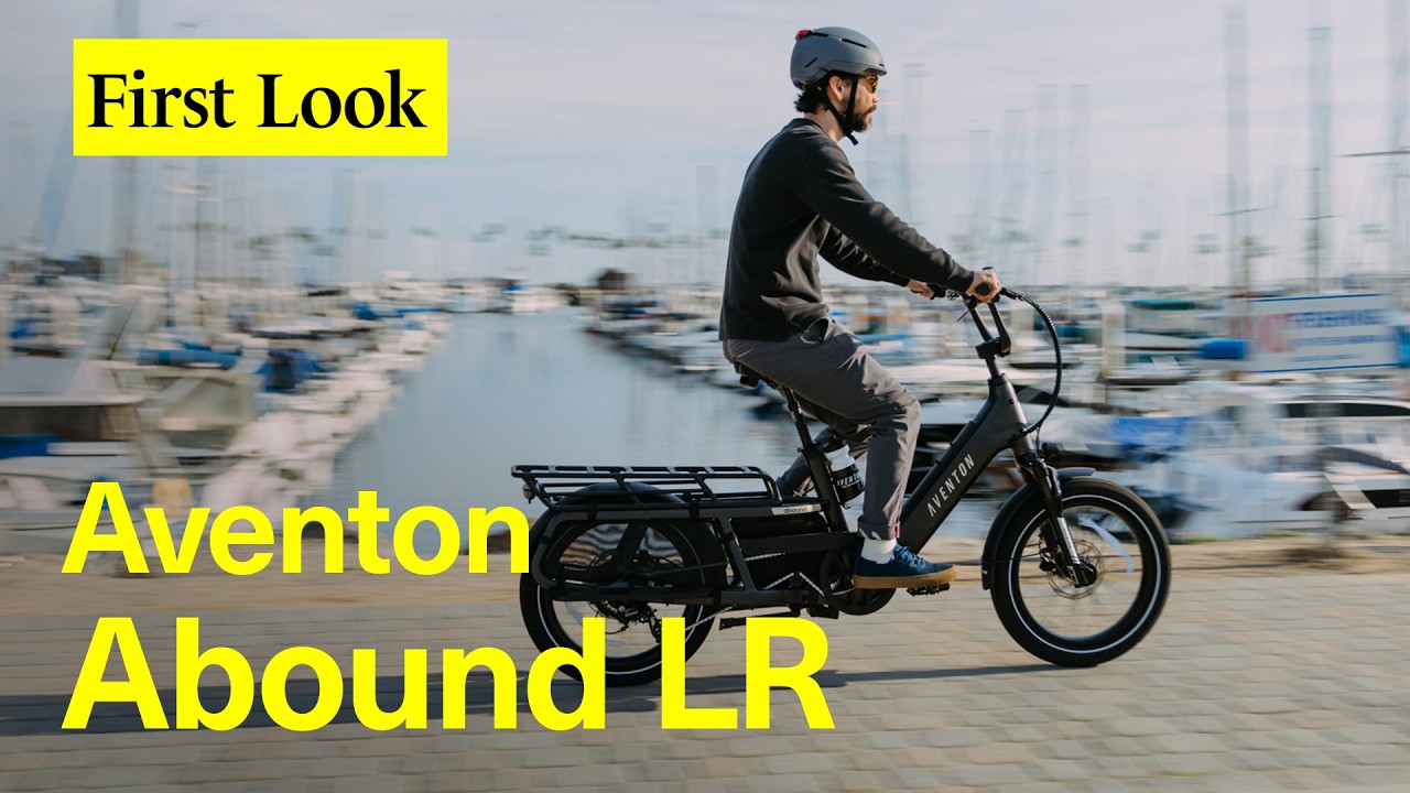 Новейший грузовой электровелосипед Aventon. Abound LR #aventon #ebike