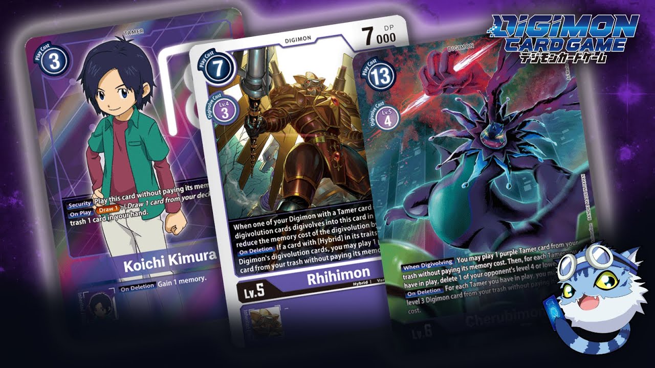 UNDEFEATED Cherubimon Purple Hybrid Anti-Meta Deck Profile Digimon TCG BT7