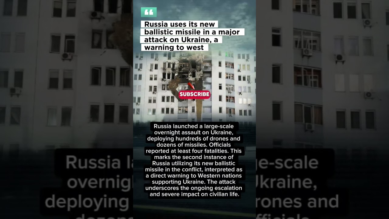 Russia’s NEW Missile: A Warning NATO Can’t Ignore! 🚀 