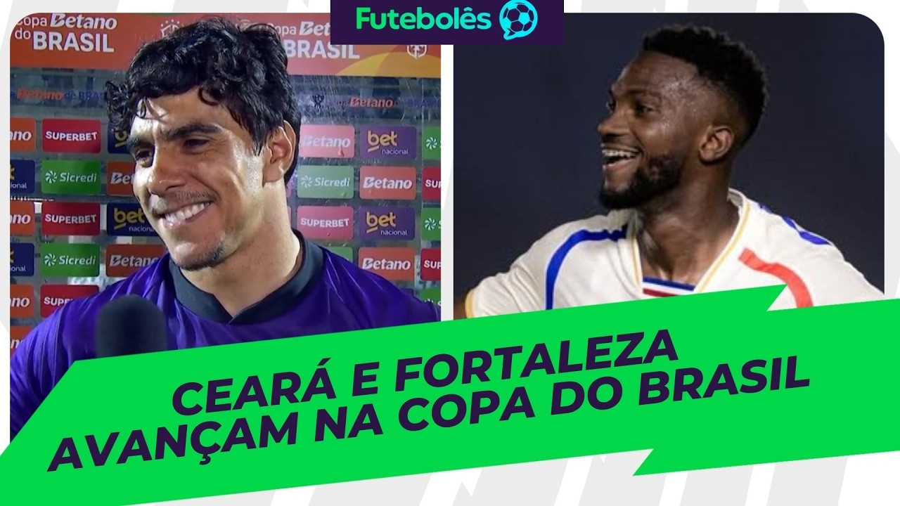 CEARÁ E FORTALEZA AVANÇAM NA COPA DO BRASIL | FUTEBOLÊS 18/03/26