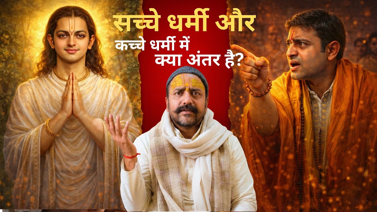 सच्चे धर्मी और कच्चे धर्मी में क्या अंतर है?  सेवकवाणी चतुर्दश प्रकरण