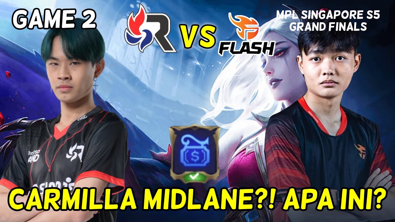 CARMILLA MIDLANE?! APA INI? - RSG SG vs TEAM FLASH - GRAND FINAL MPL SG Game 2 - #KBreakdown