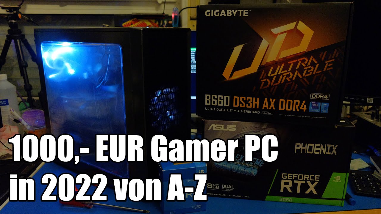 Ein Gaming PC entsteht - Zusammenbau in 75 Minuten