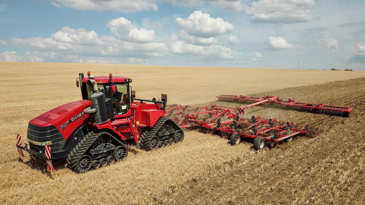 CASE IH Quadtrac 620 + Horsch Terrano 12FG + Horsch Optipack - Rostěnice a.s.