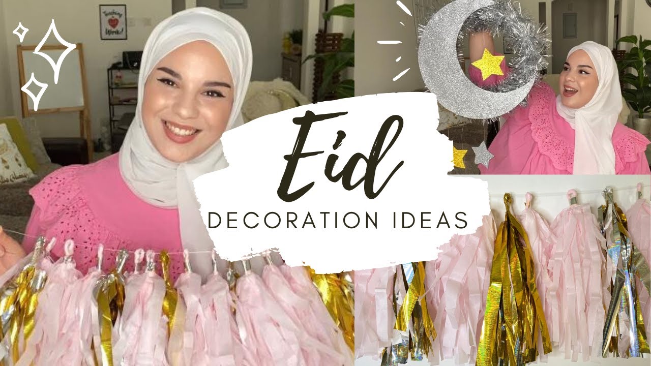 DECORATION IDEAS  ✨🌙 |  EASY EID DIY Tassel Garland #1