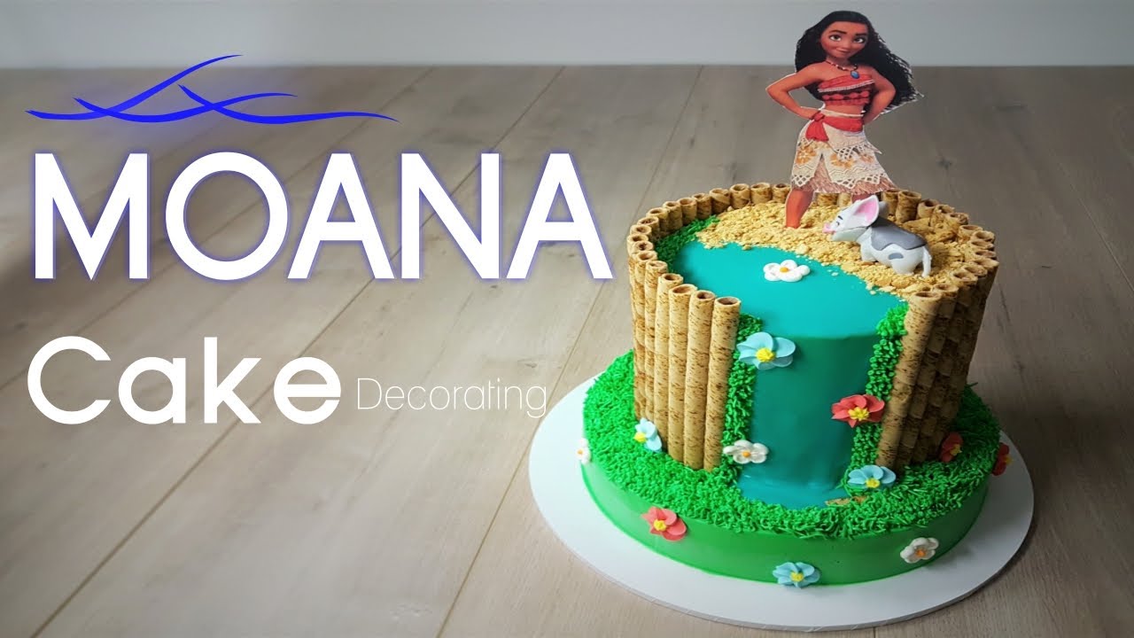 Moana cake decorating 👉🏾 How to make Moana cake check it out!