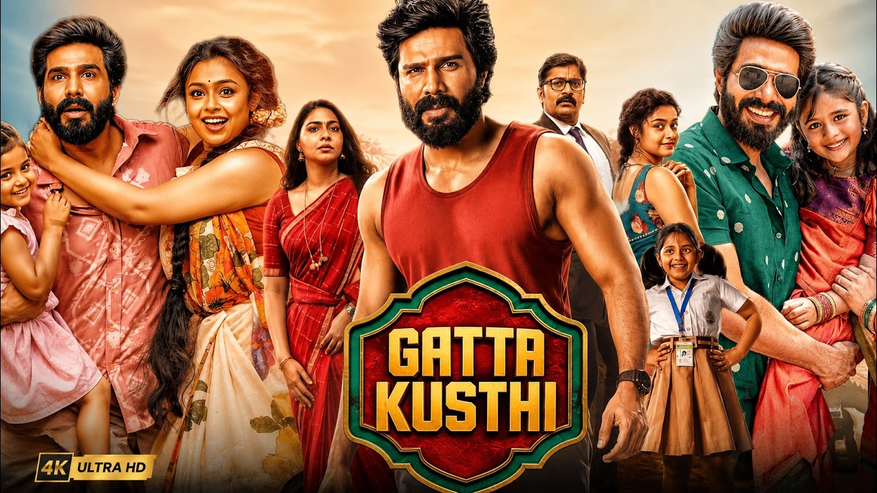 Gatta Kusthi (2026) Full Movie In Hindi Dubbed | Vishnu Vishal, Aishwarya Lekshmi | New South Movies