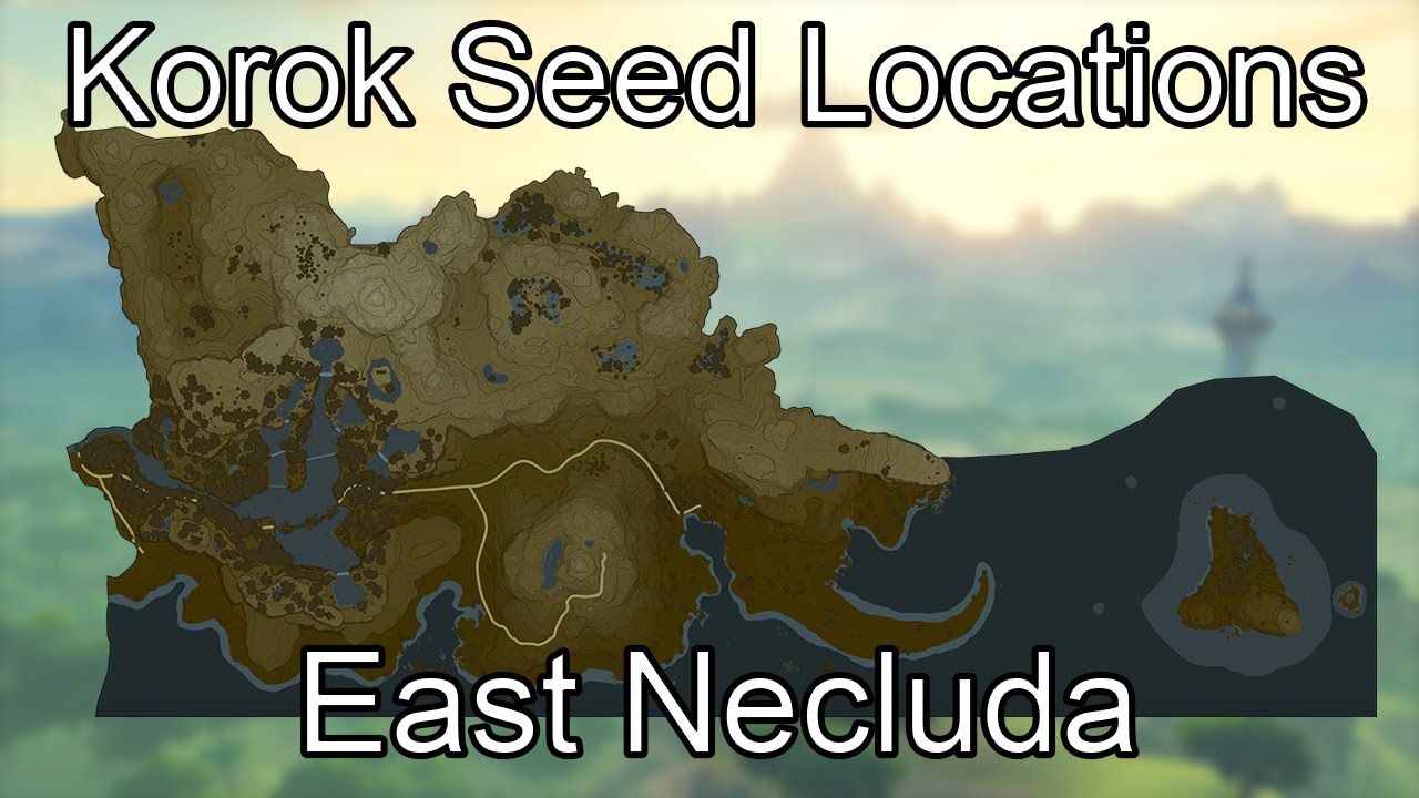 Breath of the Wild Korok Seed Guide - East Necluda / Faron Region