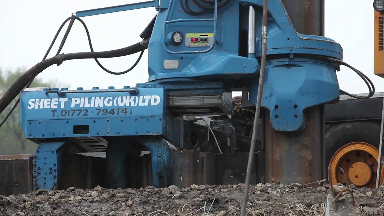 Sheet Piling (UK) Ltd Vibration Free Piling