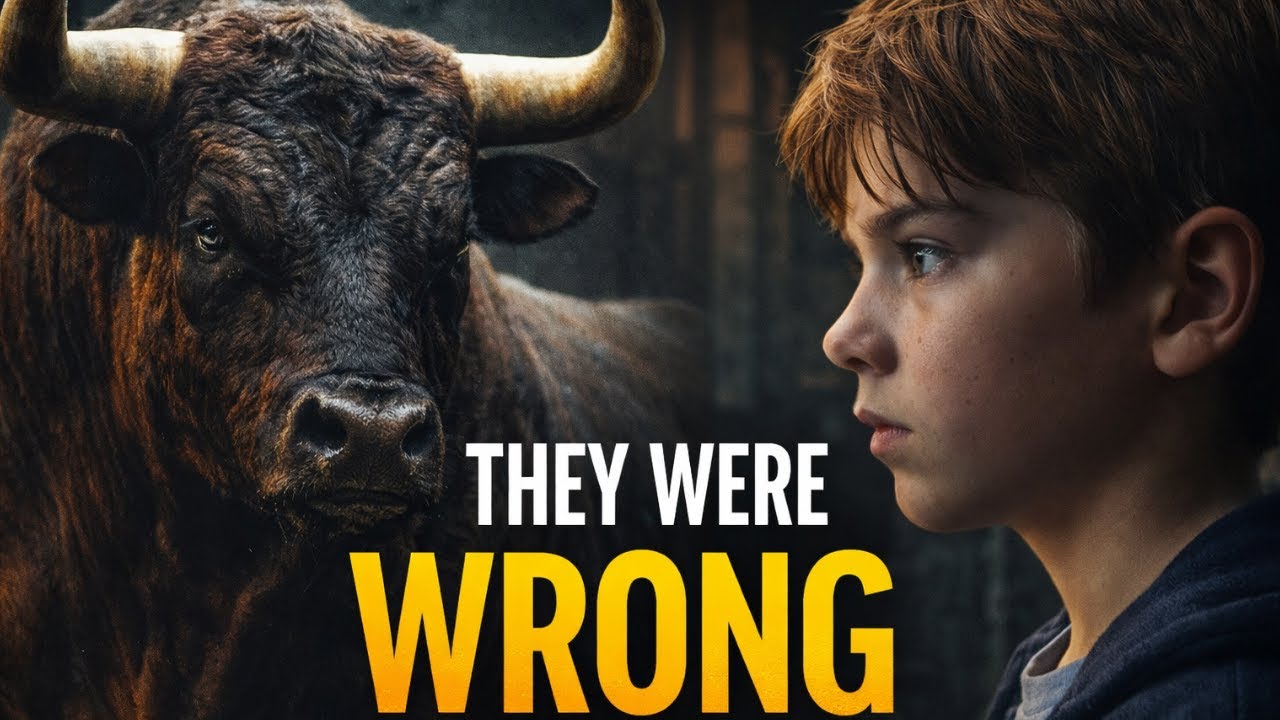 The system rejected this giant bull — until the janitor’s son exposed its flaw