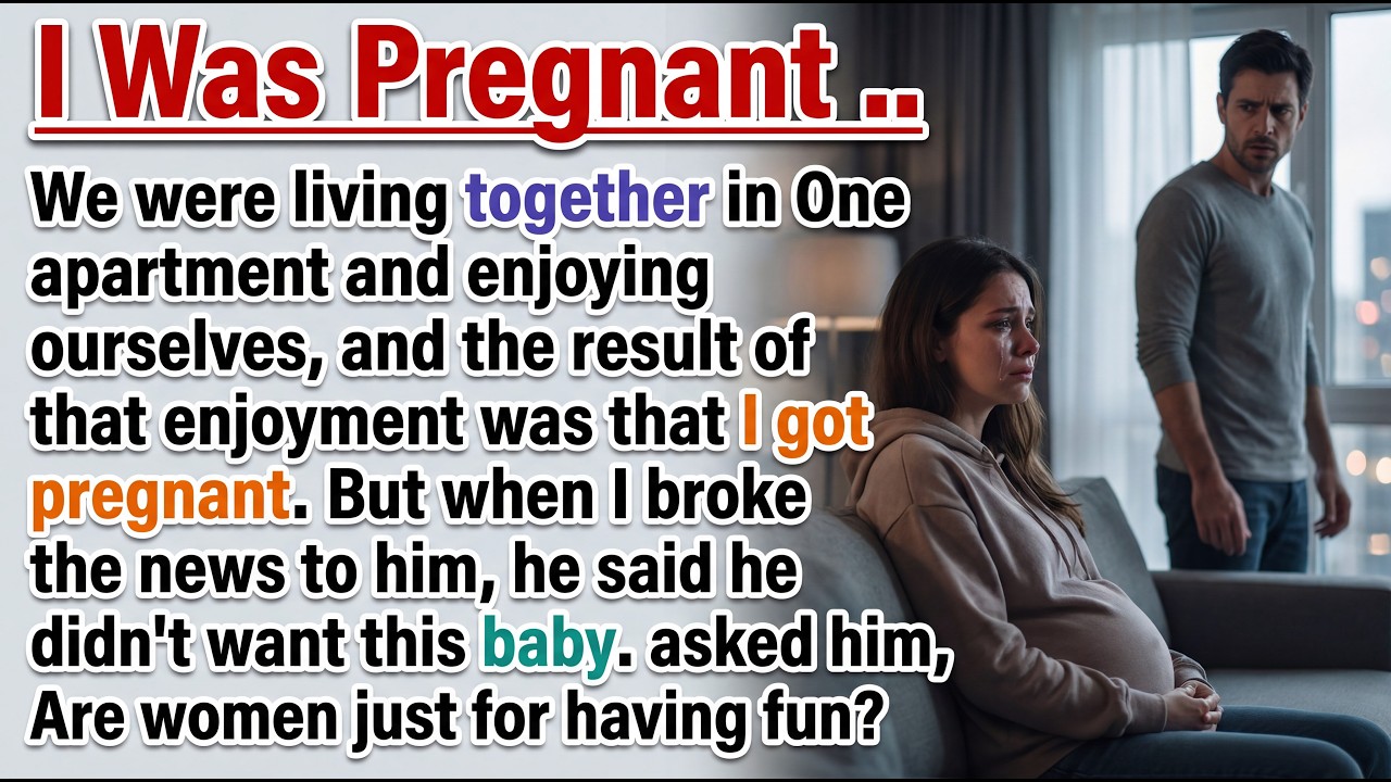I Was Pregnant… 💔 Emotional English Story  English Speaking Practice (A1–A2 Level)
