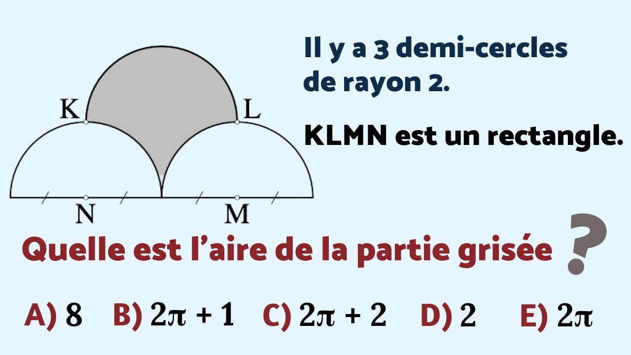 QUELLE EST L’AIRE HACHURÉE ??