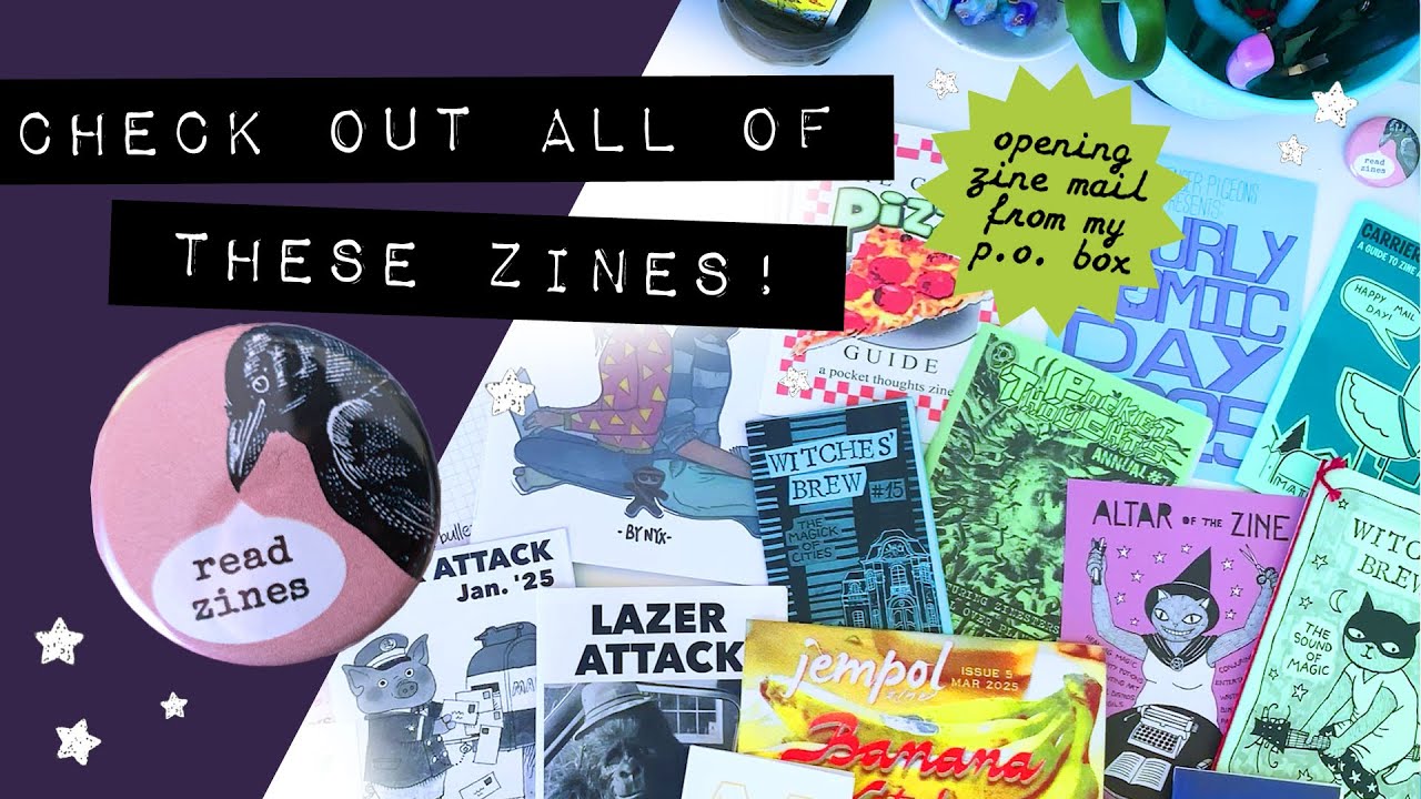 check out these diy ZINES *:⋆° #firstimpressions #zine #reviews, the beautiful handwriting episode