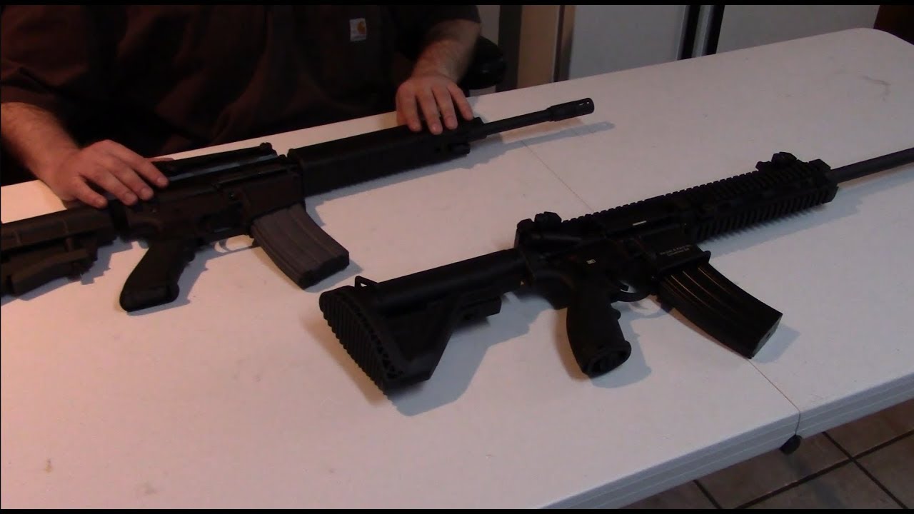 HK MR556A1 против Wolf A1 T91: лучший гибрид AR15-AR18?