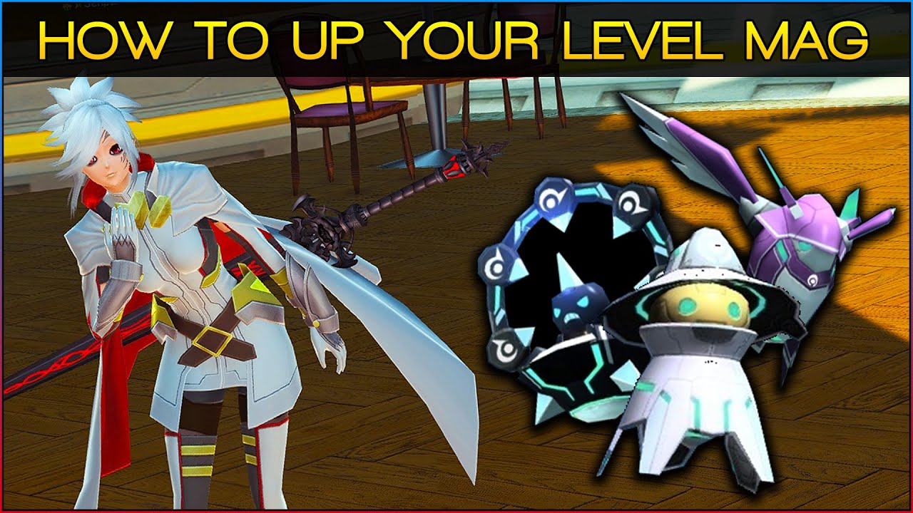 PSO2 ▼ How To Level Your Mag | PSO2 GUIDE