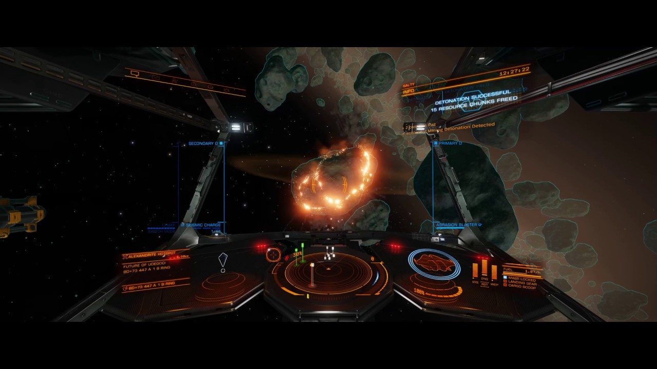 Elite Dangerous: Deep Core Mining Explosion
