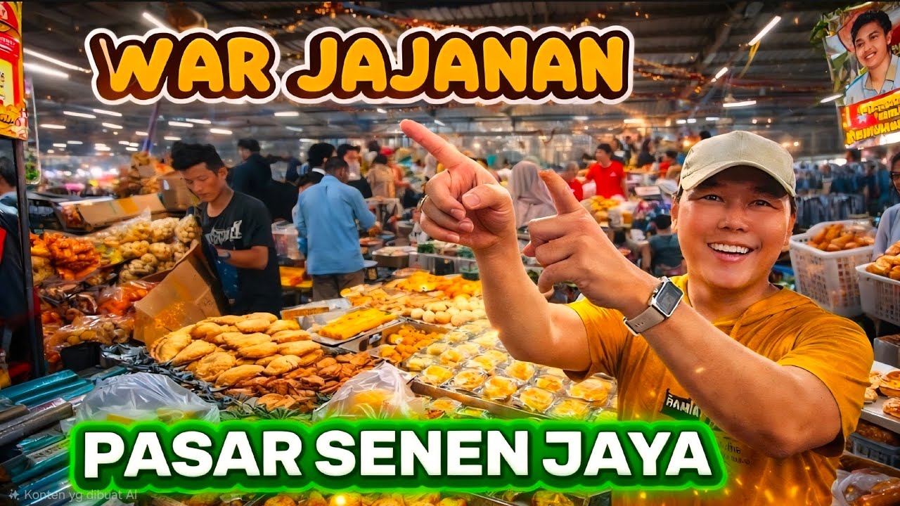 Rekomendasi Jajanan Pasar Senen 2026: Keliling Blok 1 & 2 + Nyobain Pempek Viral! 🍢✨