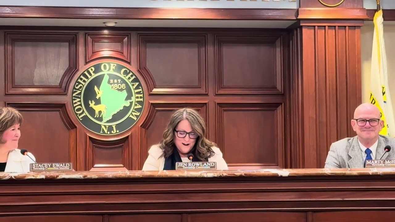 Chatham Township Mayor Jen Rowland talks about creating 'happiness'