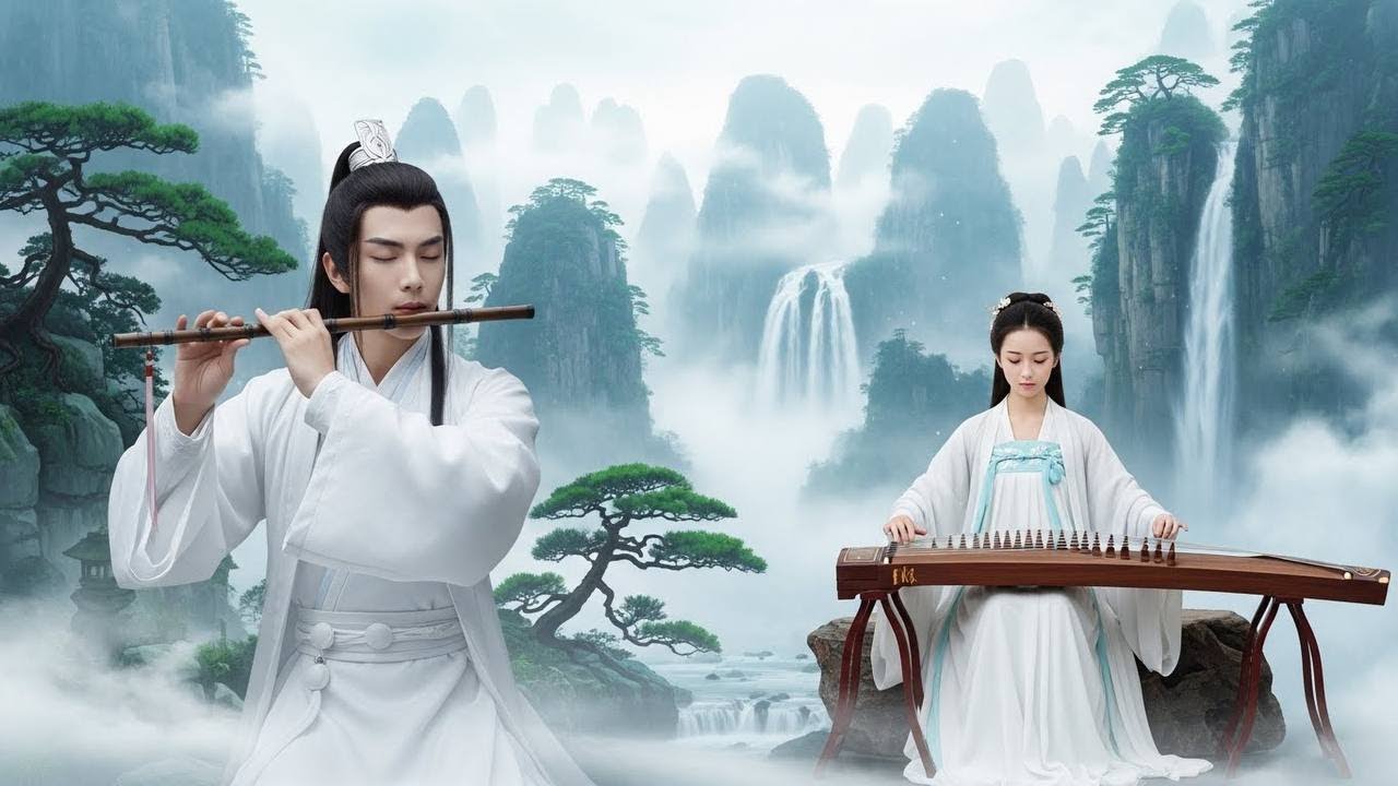 Calming Chinese Music • Kloy Flute + Guzheng for Stress Relief