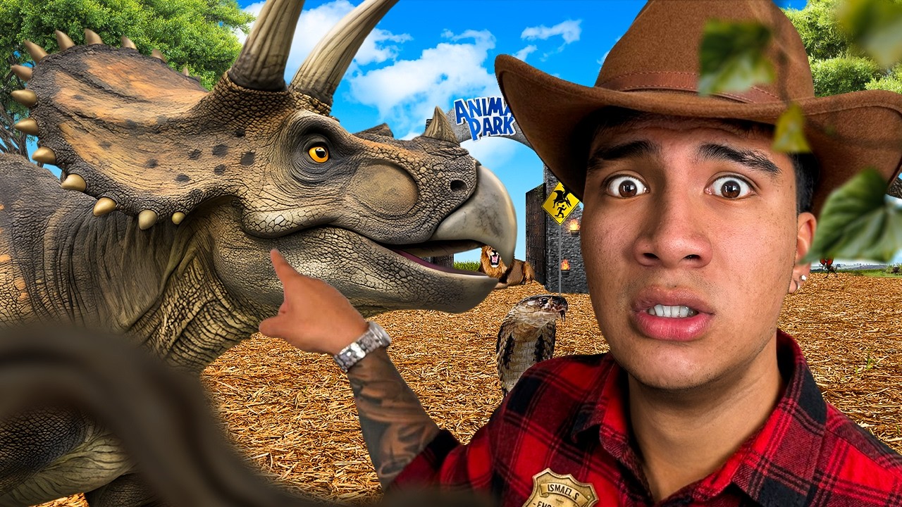 Ismael S&aacute;nchez - Trabajando en Animal Park 🐾🔥