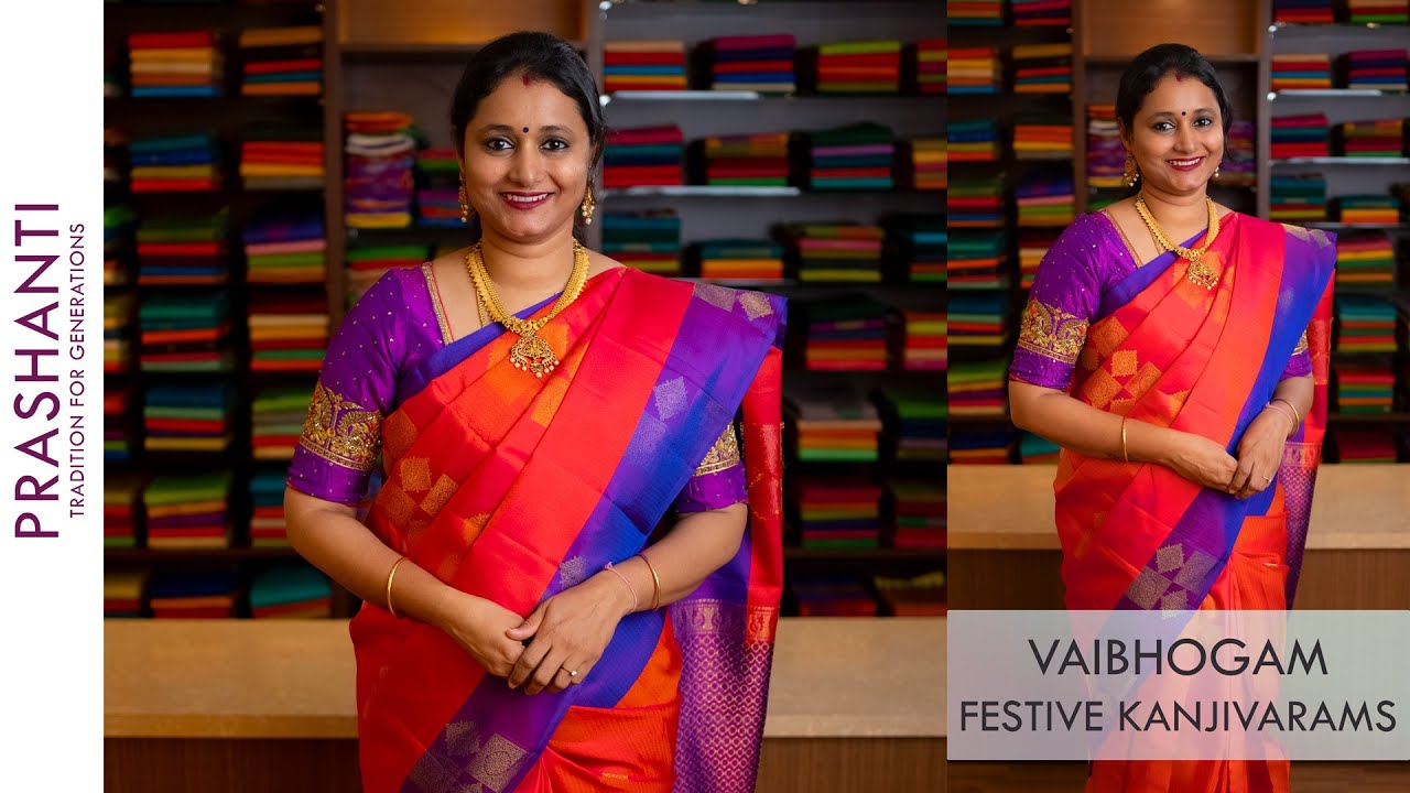 Vaibhogam - Festive Kanjivarams | 10 Jun 2021 #vaibhogam #prashantisrees