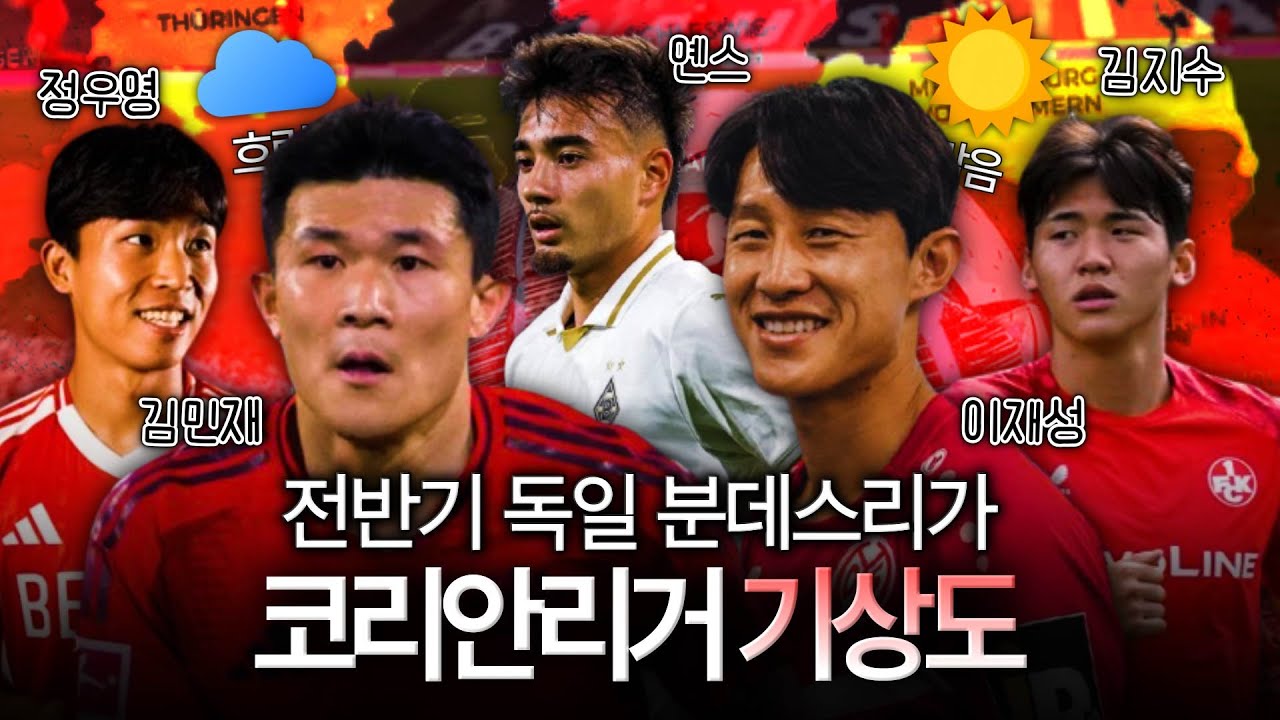 '김민재 이재성 옌스...' 코리안 분데스리거, 험난했던 2025/26 시즌 전반기 기상도