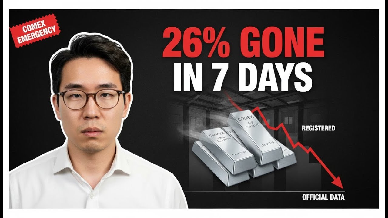 COMEX EMERGENCY: 26% of Registered Silver VANISHED in One Week (Official Data)
