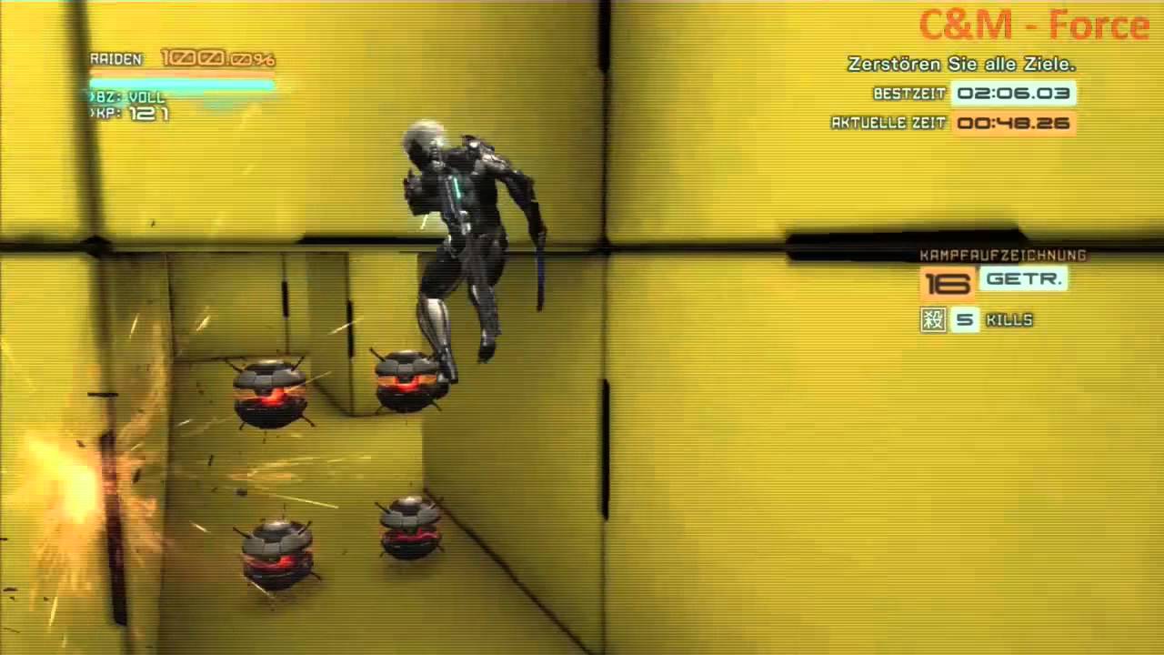 Metal Gear Rising: Revengeance - DLC VR Mission 12 (Gold)