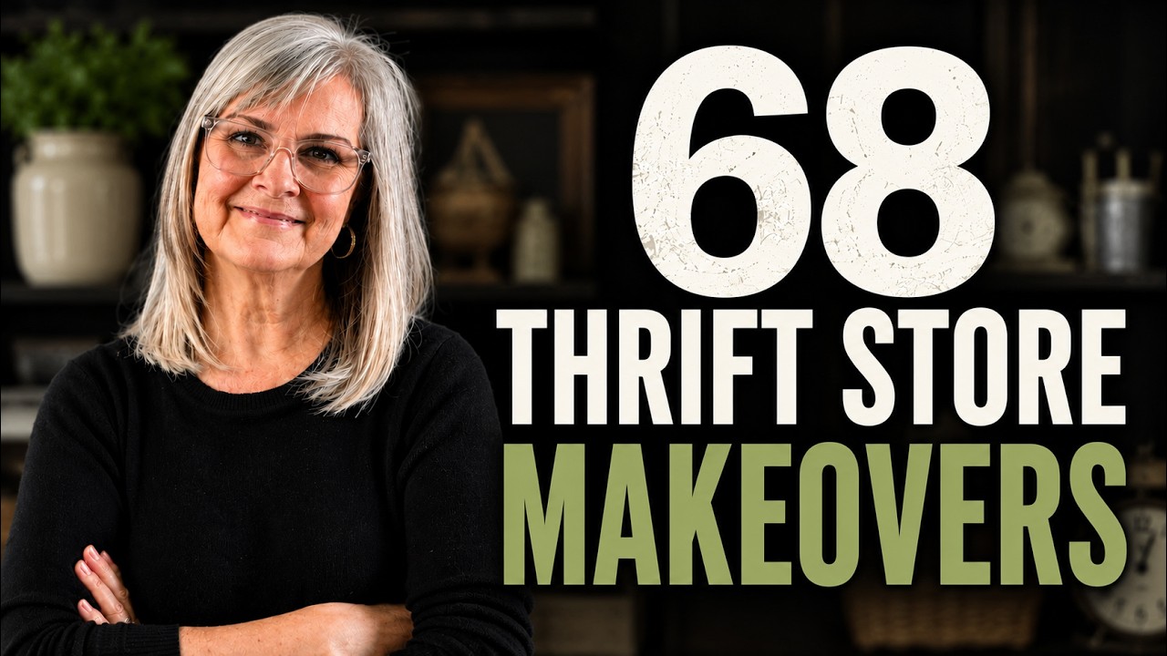 68 Amazing Before & After Thrift Store Makeovers