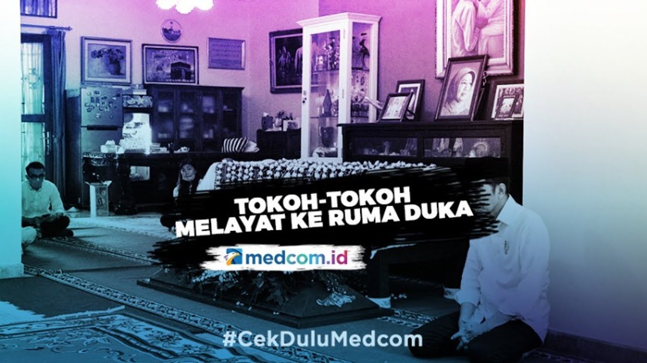 Para Tokoh Berdatangan ke Rumah Duka Ibunda Jokowi