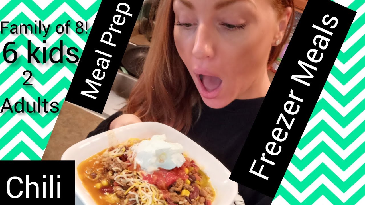 Freezer Meals For Large Families | For Emergency Or Everyday Life 
