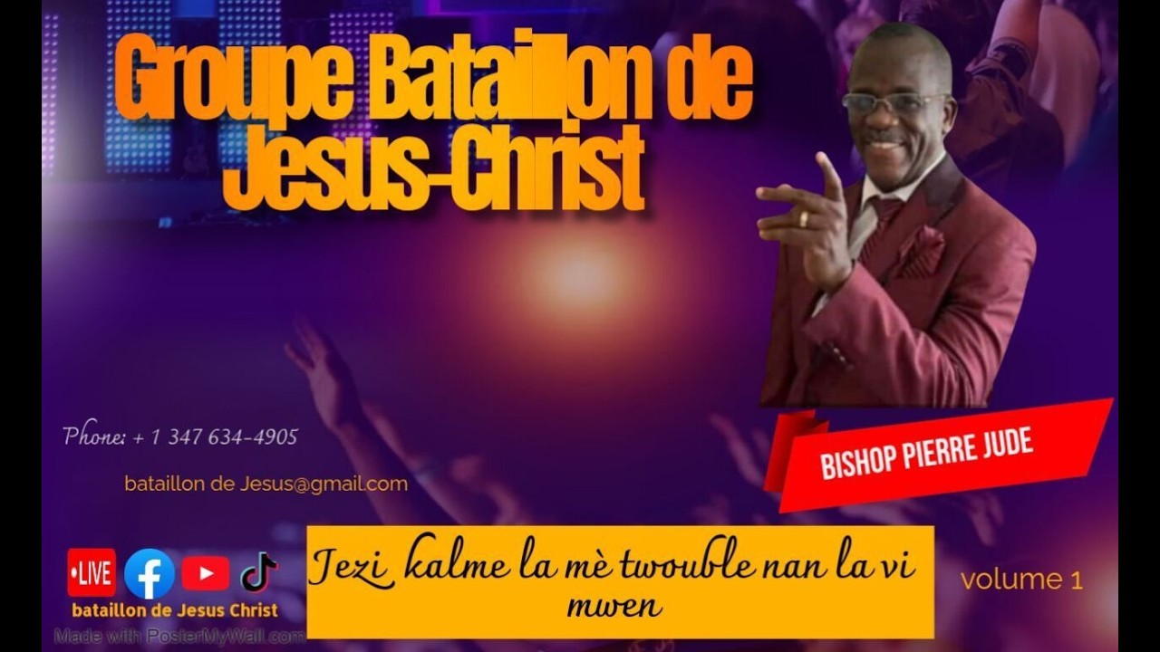 Jezi kalme lamè twouble nan la vi mwen