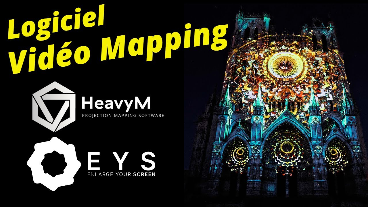 Différences entre les logiciels de Video MAPPING (HeavyM live / HeavyM Pro / EYS)