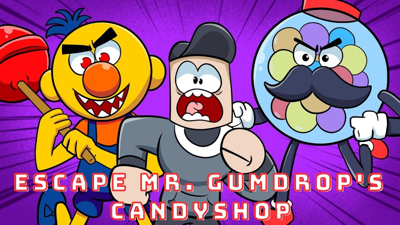 🔴😱ESCAPING MR. GUMDROP'S IMPOSSIBLE CANDY MAZE🤗✅Roblox🔔