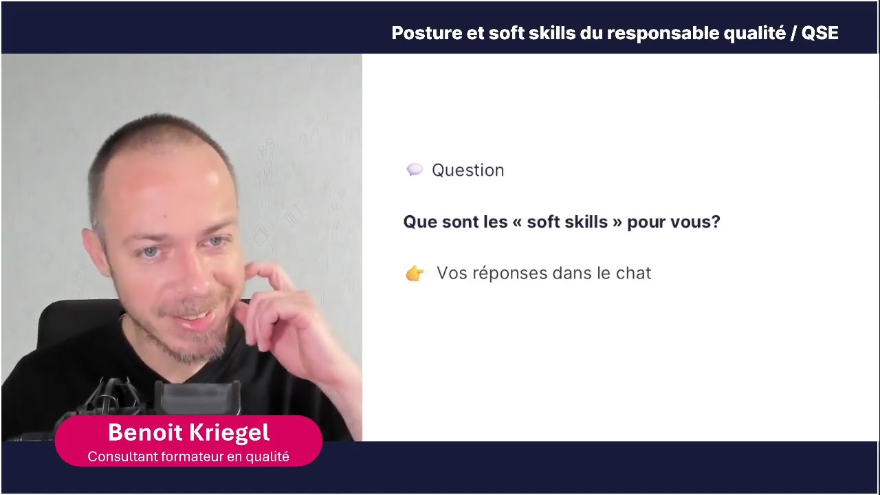 Posture et soft skills du responsable qualité / QSE: je te dis tout!
