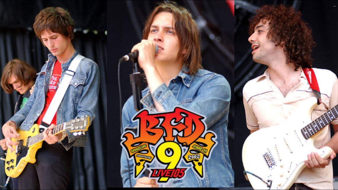 The Strokes Live 105 BFD June 14, 2002 Shoreline Amphitheatre (RARE Unheard/Unreleased Live Concert)