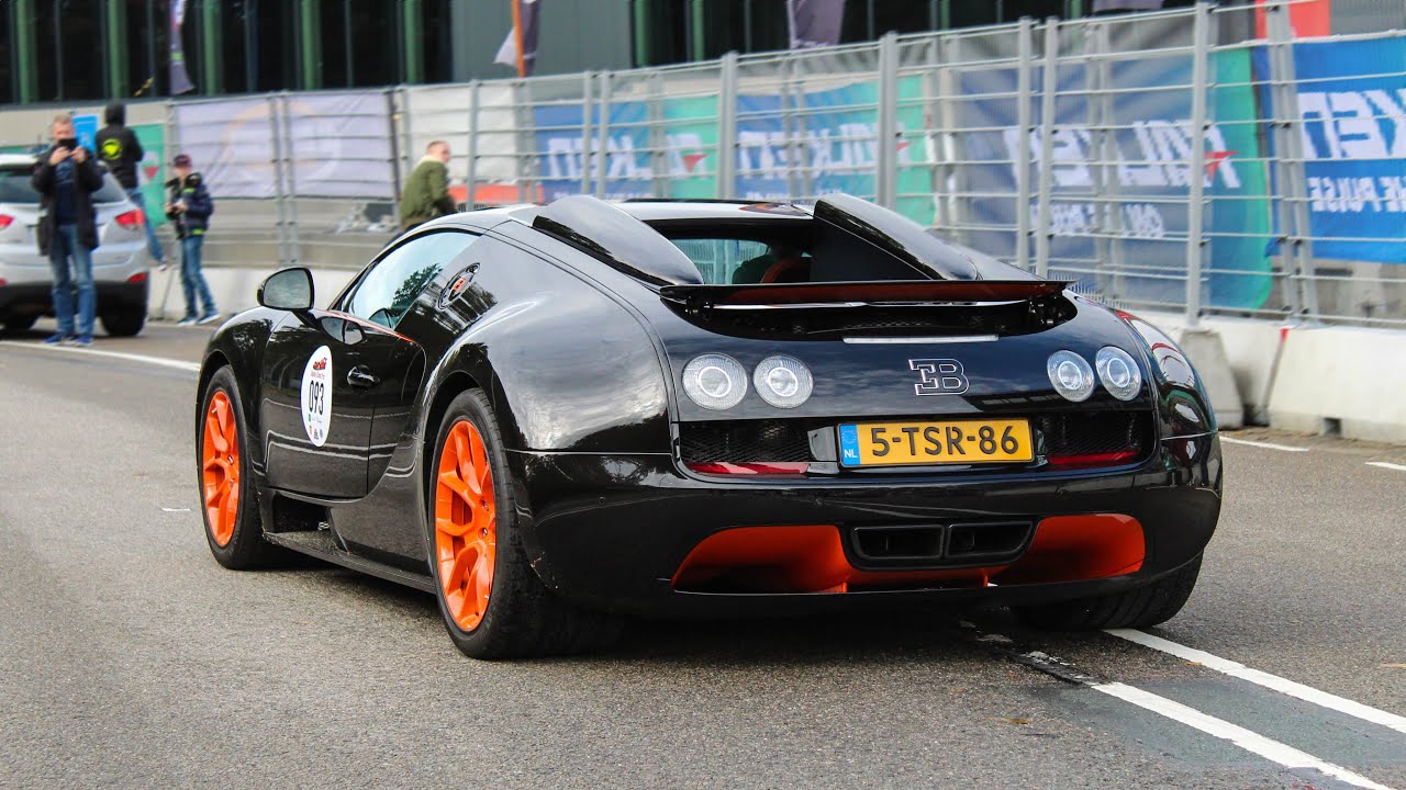 Bugatti Chiron, Veyron WRC, 2x veyron - Sounds, Accelerations, Revs ... [Dutchbugs]