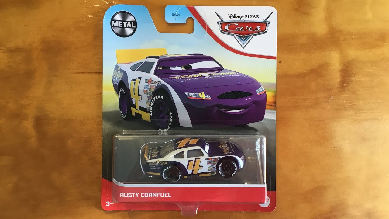 Mattel Disney Cars (BRAND NEW) 2021 Packaged Rusty Cornfuel in (PACKAGE)