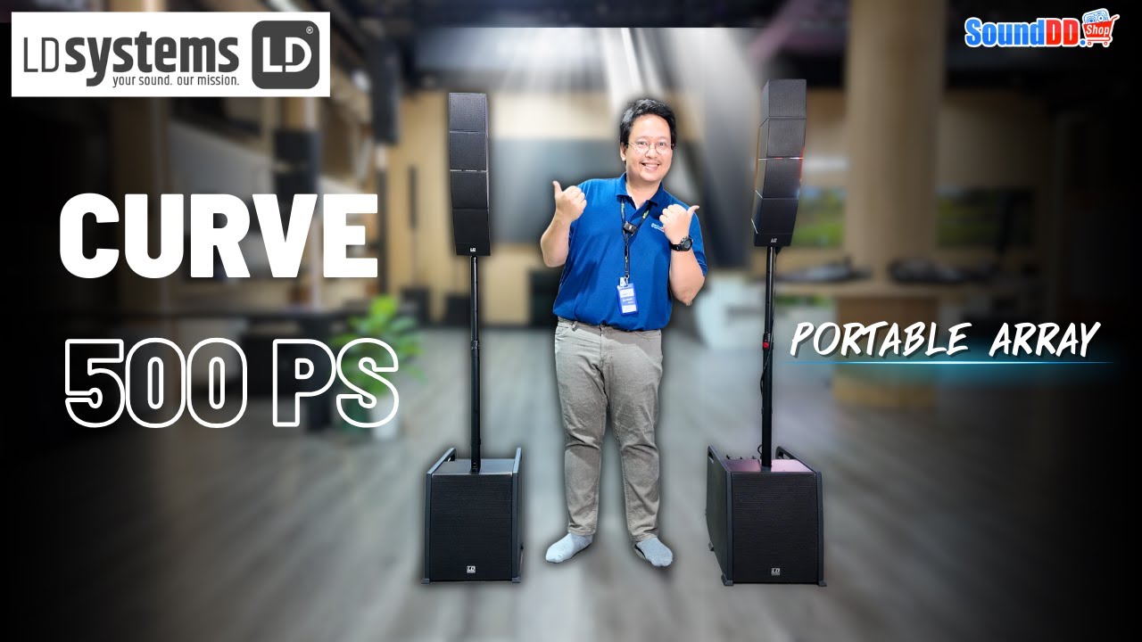 ซื้อ 1 ครบ จบ ได้ถึง 2 ข้าง‼️[ LD SYSTEMS CURV 500 PS ] Portable Array System Power Set 🔈🔈💥