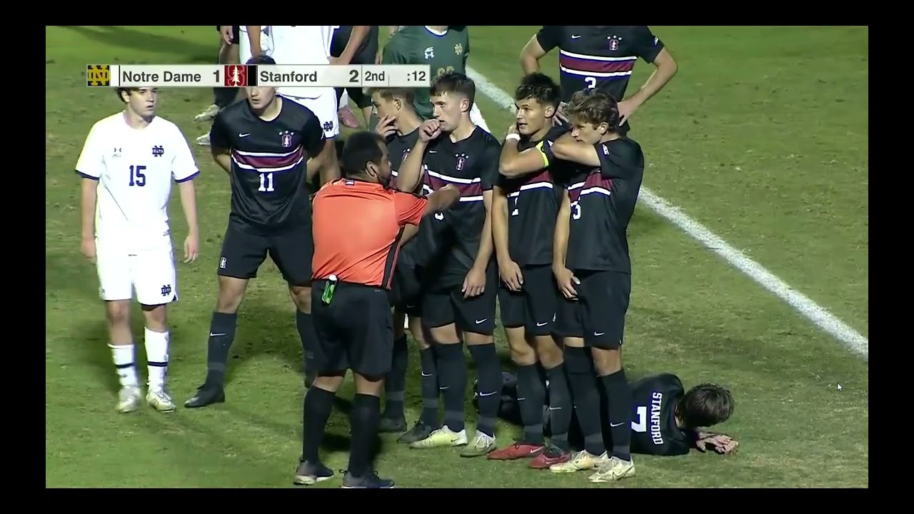 Stanford vs Notre Dame M 11/6/24 - Keeper Delay Caution - Six Seconds - IDFK Restart - Goal - 89th