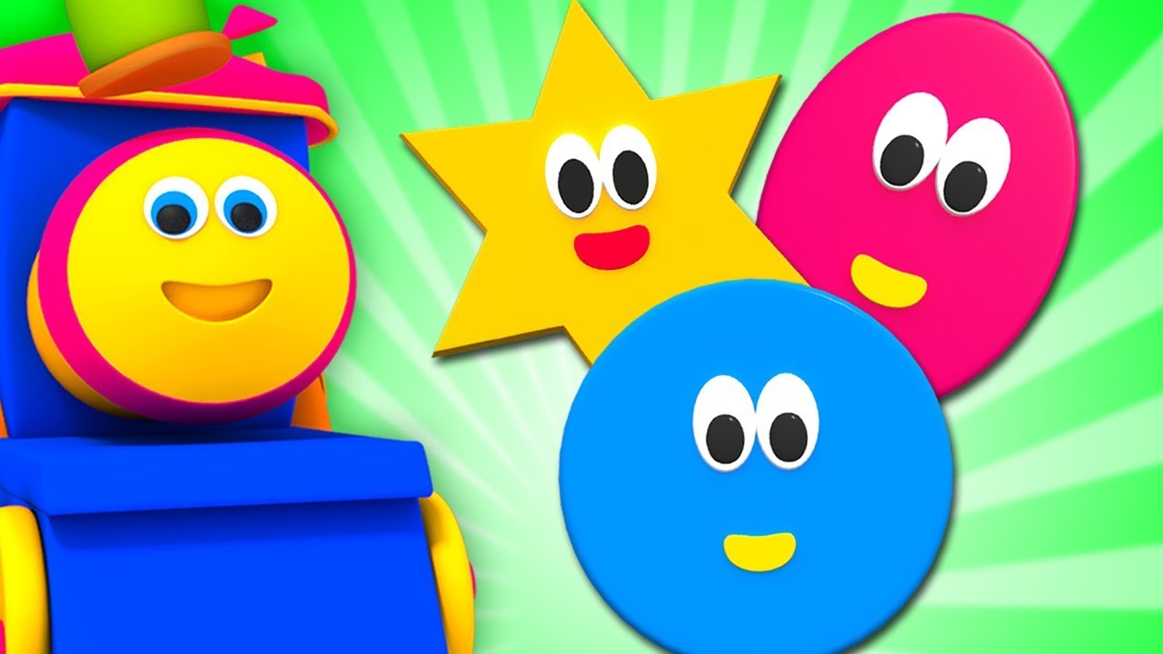 Bob The Train | Shape Songs | Tamil Rhymes | பாப் வடிவ பாடல்கள்