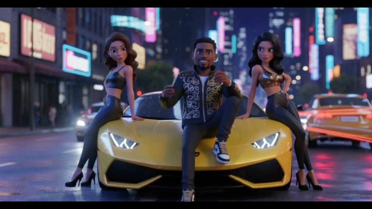 Money Marathon-Official 3D Style Cartoon Music Video