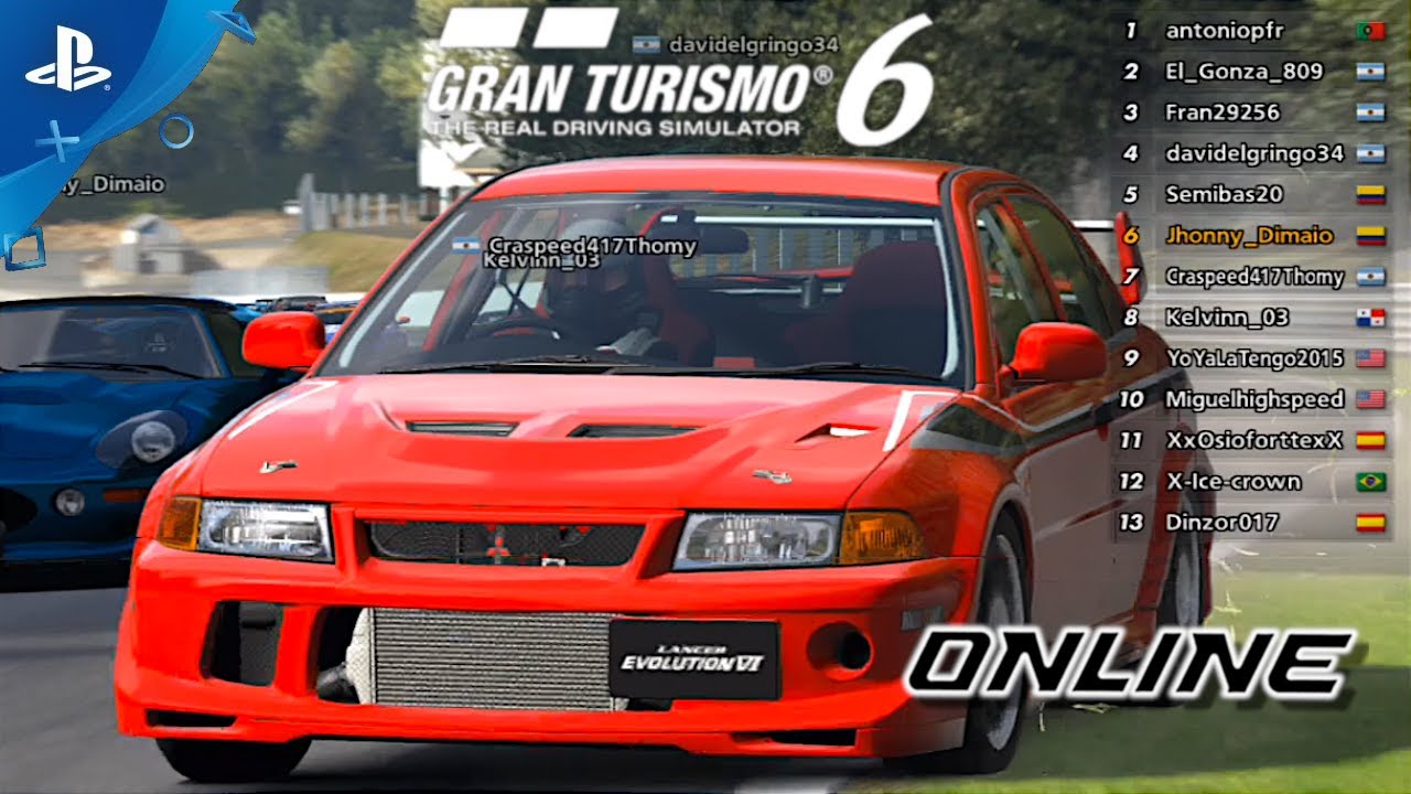 GRAN TURISMO 6 ONLINE PS3