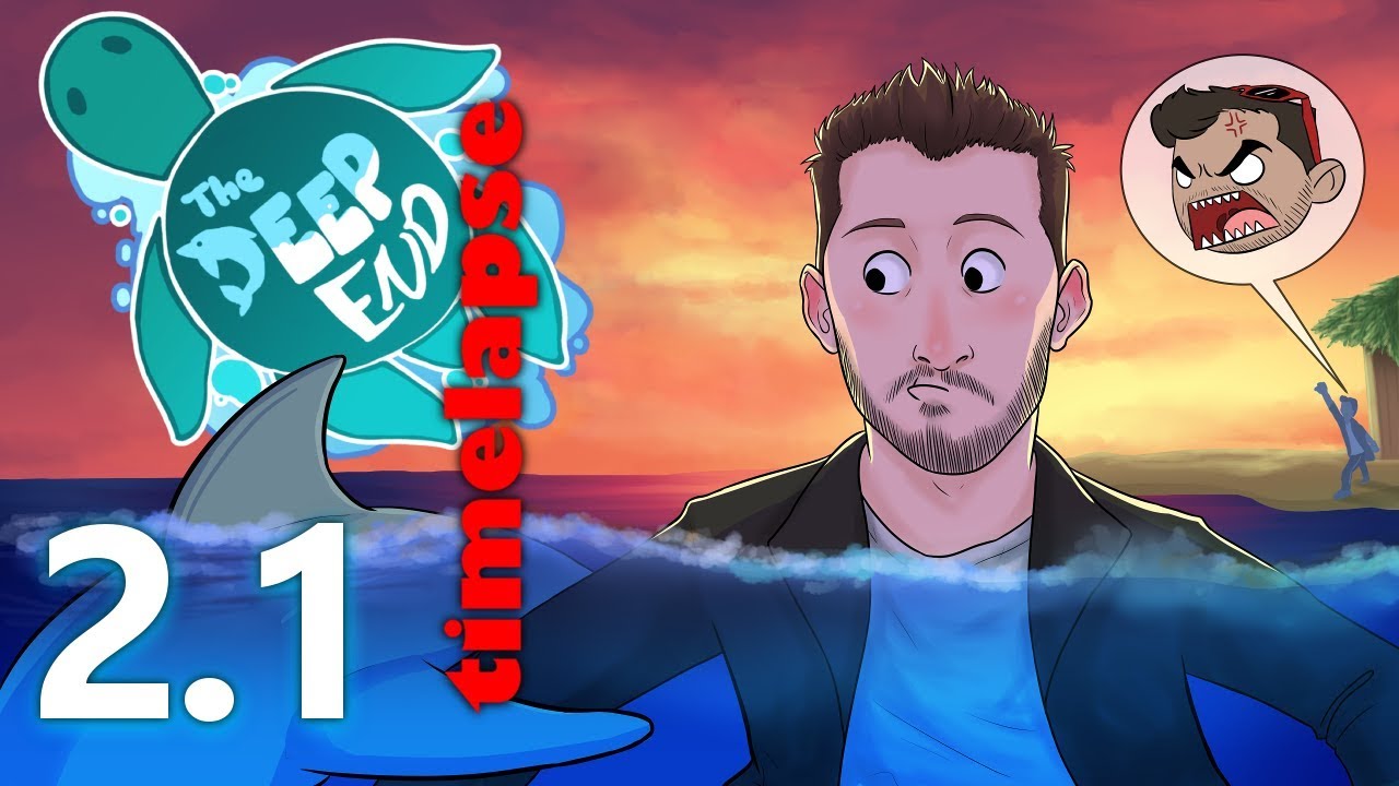 Minecraft:  The Deep End!  Ep. 2.1 TIMELAPSE - MISCHIEF MANAGED