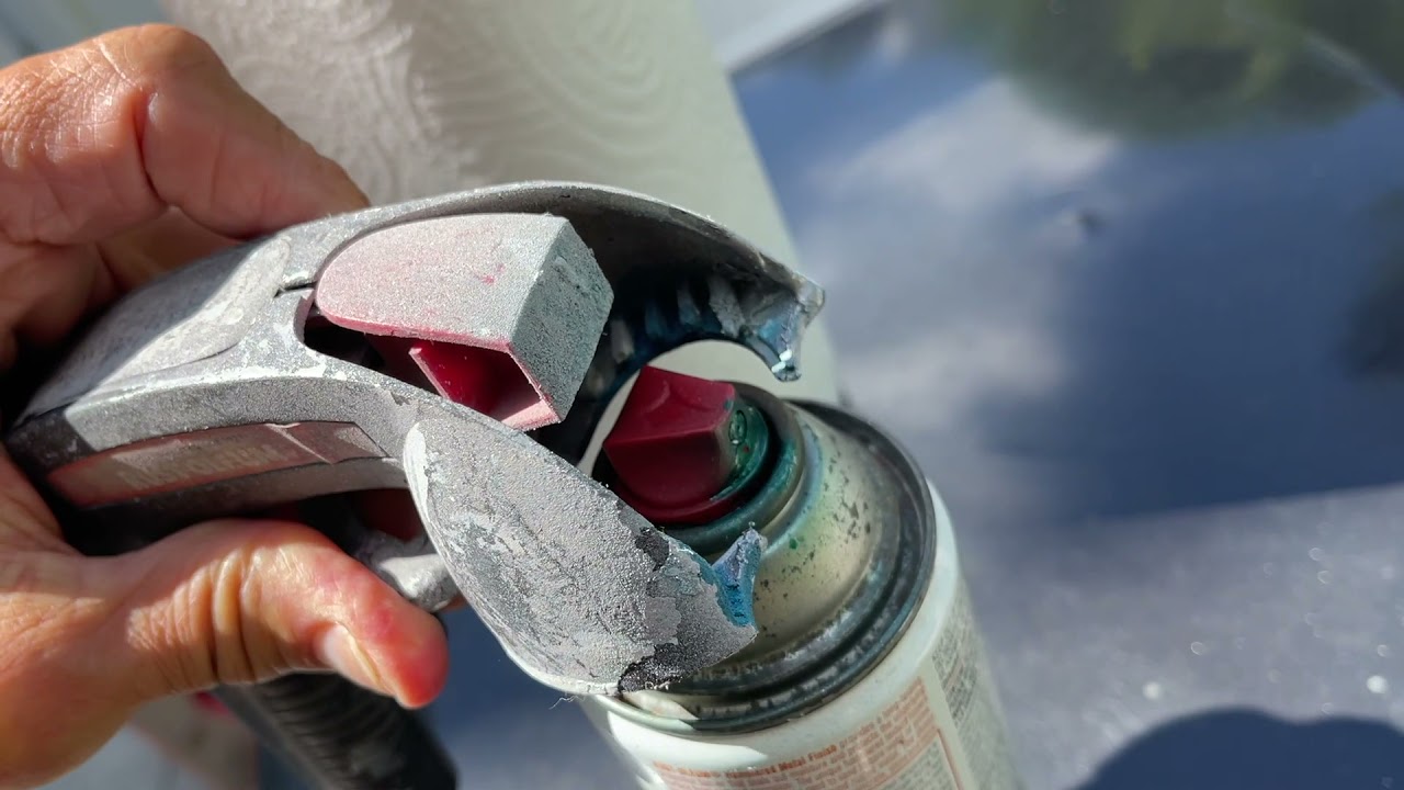 How to use the Rust-Oleum Spray Paint Can Comfort Grip Top
