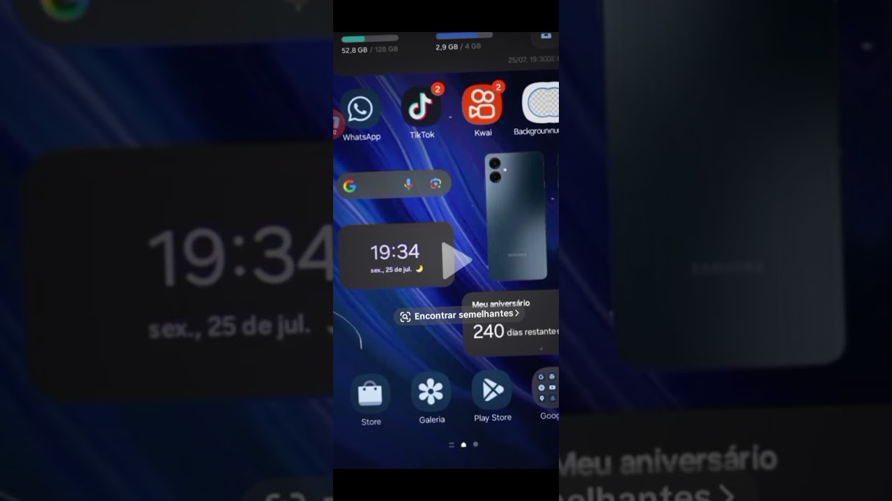depois da One UI 7/8/8.5 no meu celular um Galaxy A06 4G o meu celular ficou ainda mais melhor