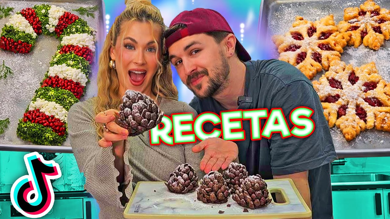 Probamos las RECETAS Navideñas más VIRALES de TikTok! 