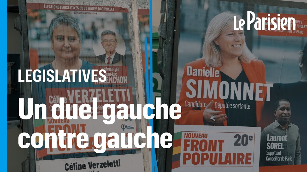 « Ridicule ! » : ces deux candidates Nouveau Front populaire s'affrontent à Paris pour le 2e tour